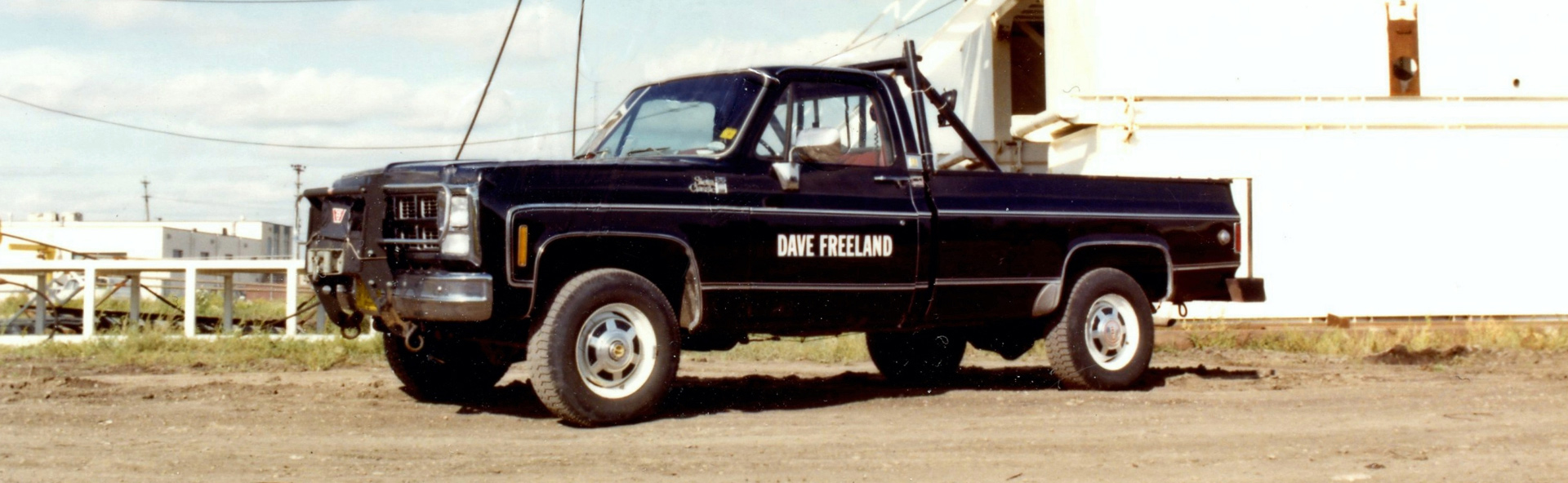 DFI Our History Dave Freeland Pick-Up Truck